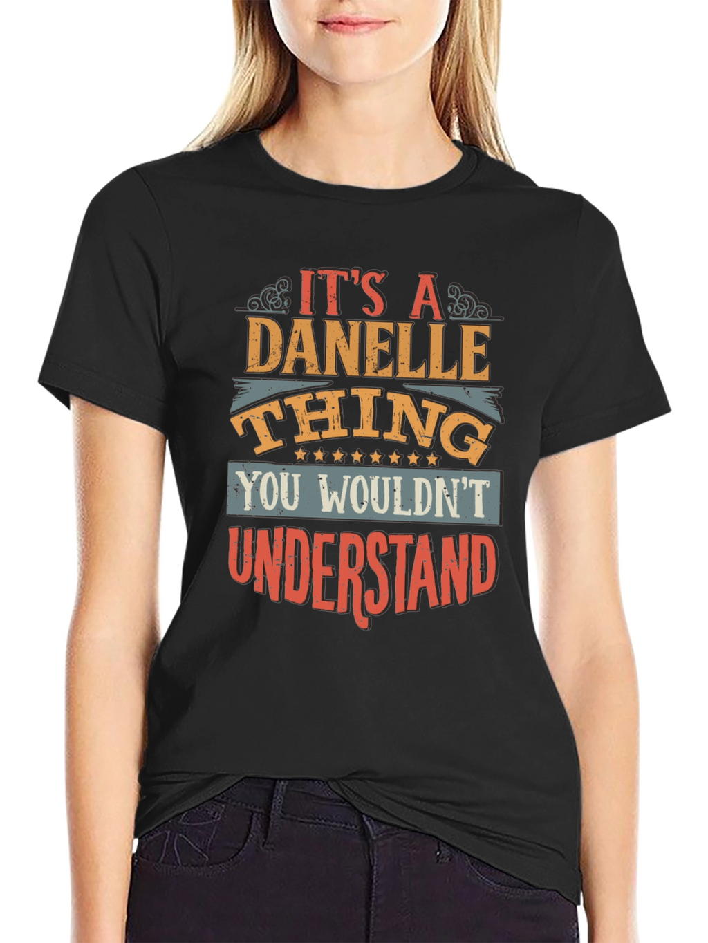 Danelle Thing Graphic T-Shirt - Unique Name Tee