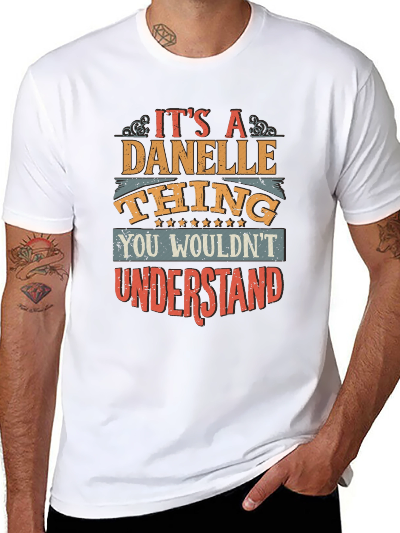 Danelle Thing Graphic T-Shirt - Unique Name Tee