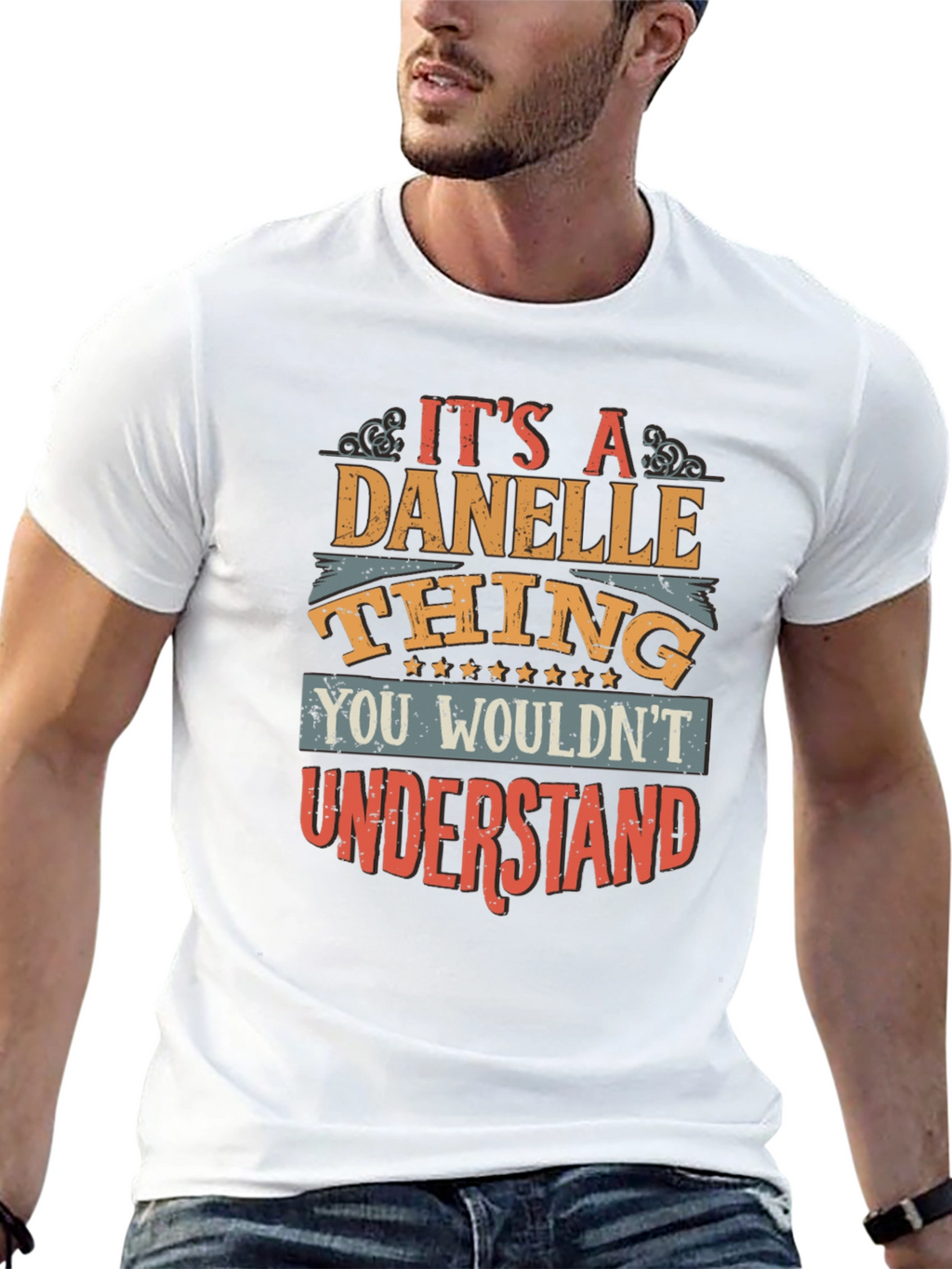 Danelle Thing Graphic T-Shirt - Unique Name Tee