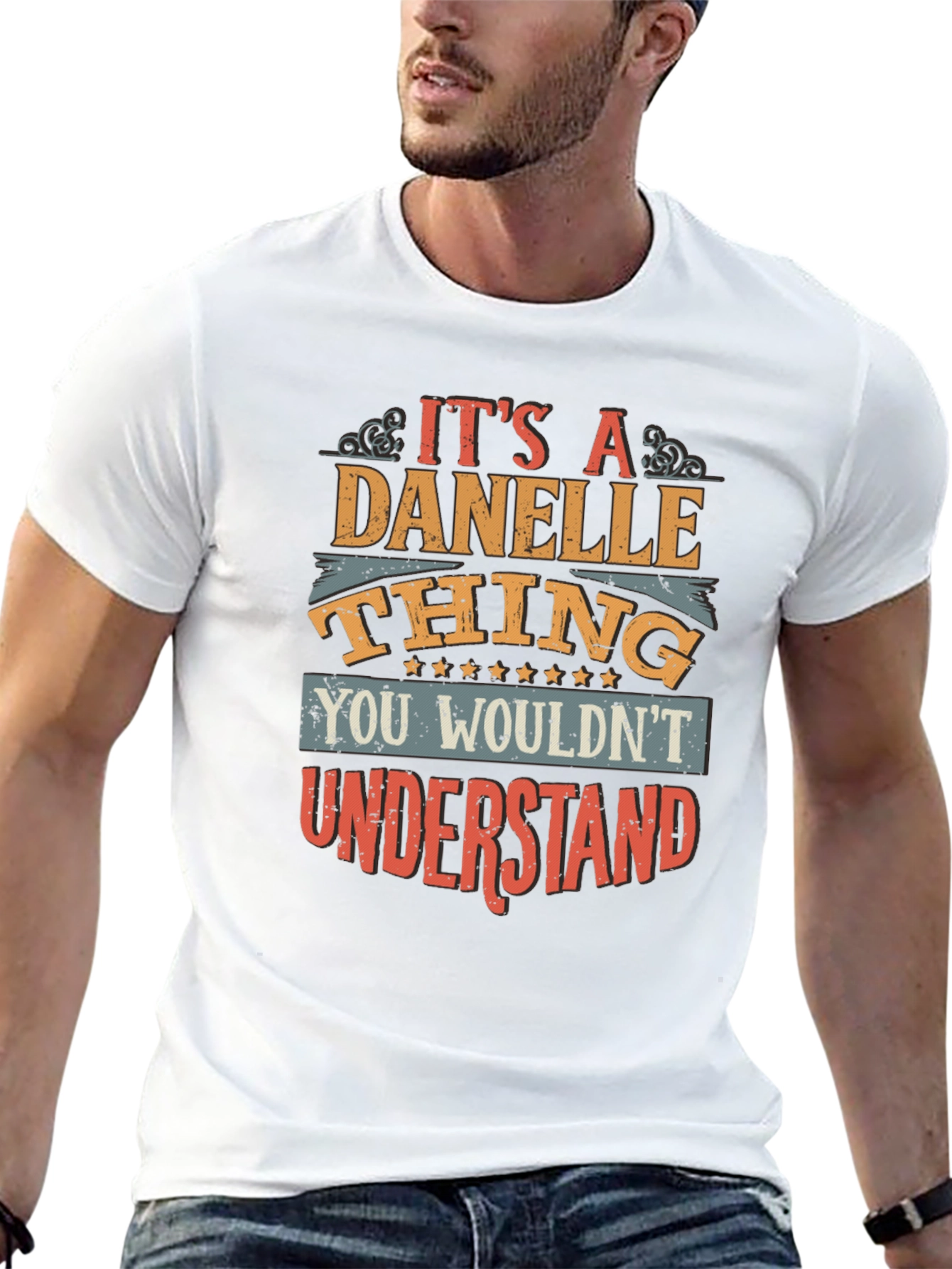 Danelle Thing Graphic T-Shirt - Unique Name Tee