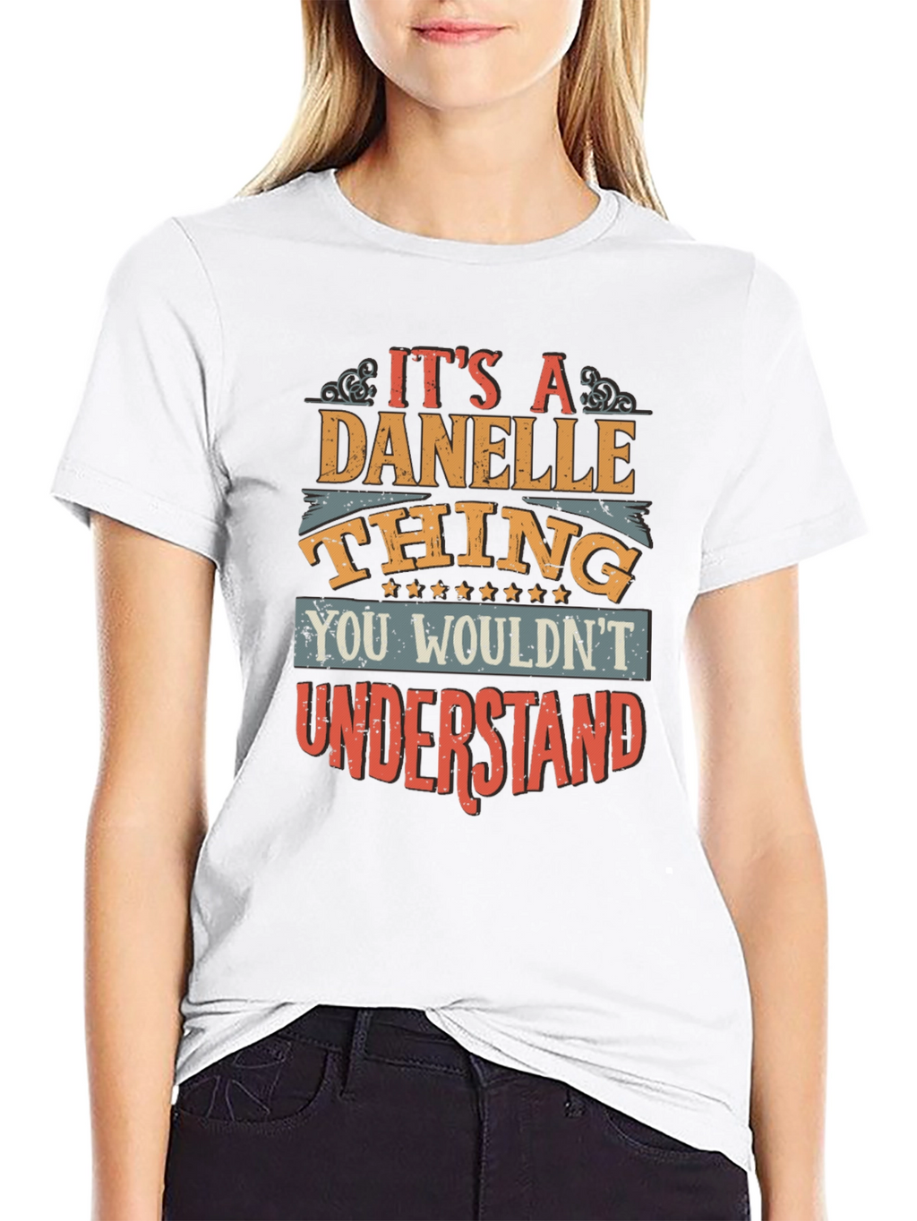 Danelle Thing Graphic T-Shirt - Unique Name Tee