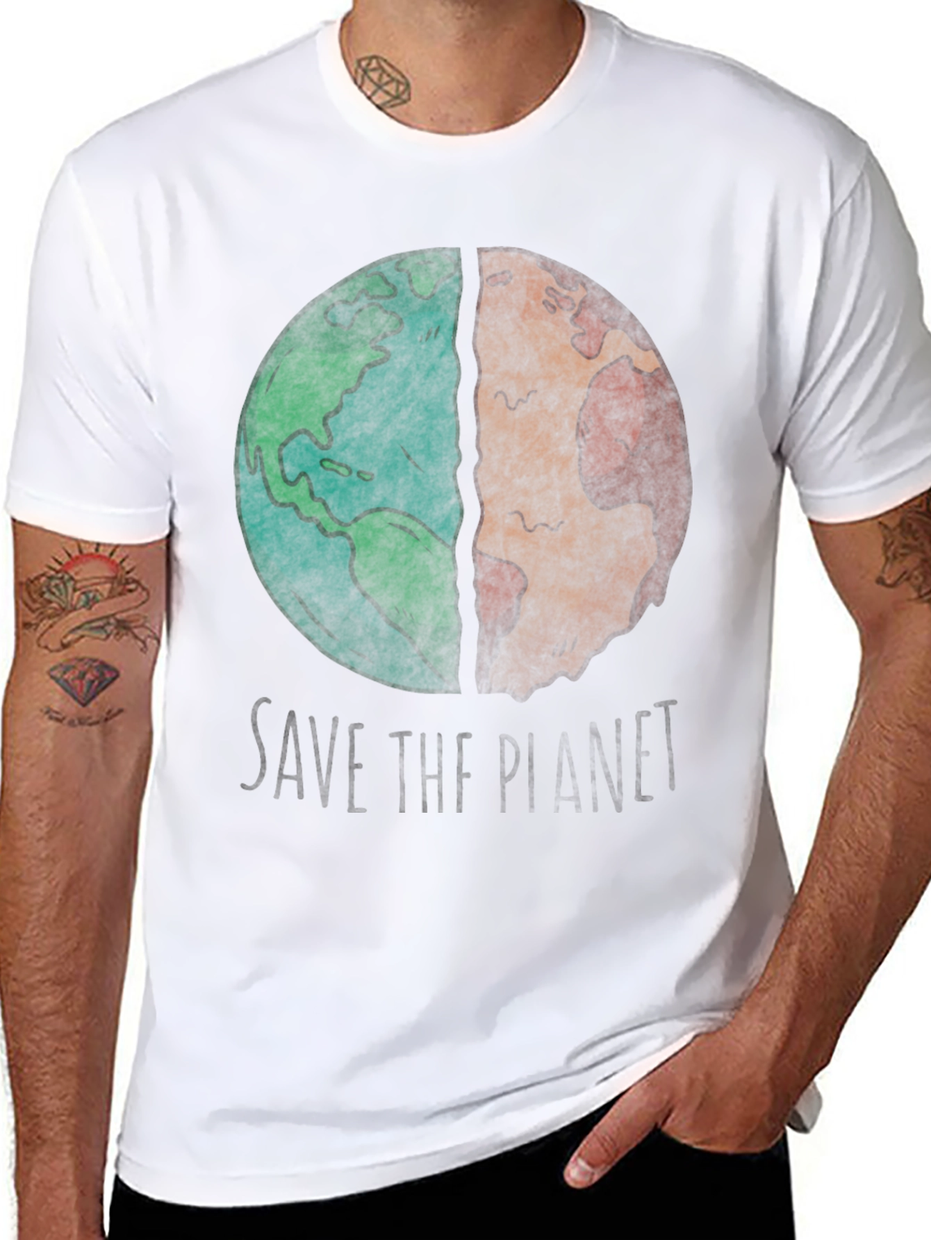Save the Planet T-Shirt - Earth Day