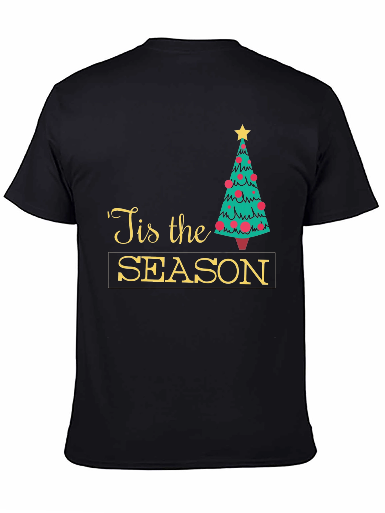 Tis the Season Christmas Tree Holiday T-Shirt