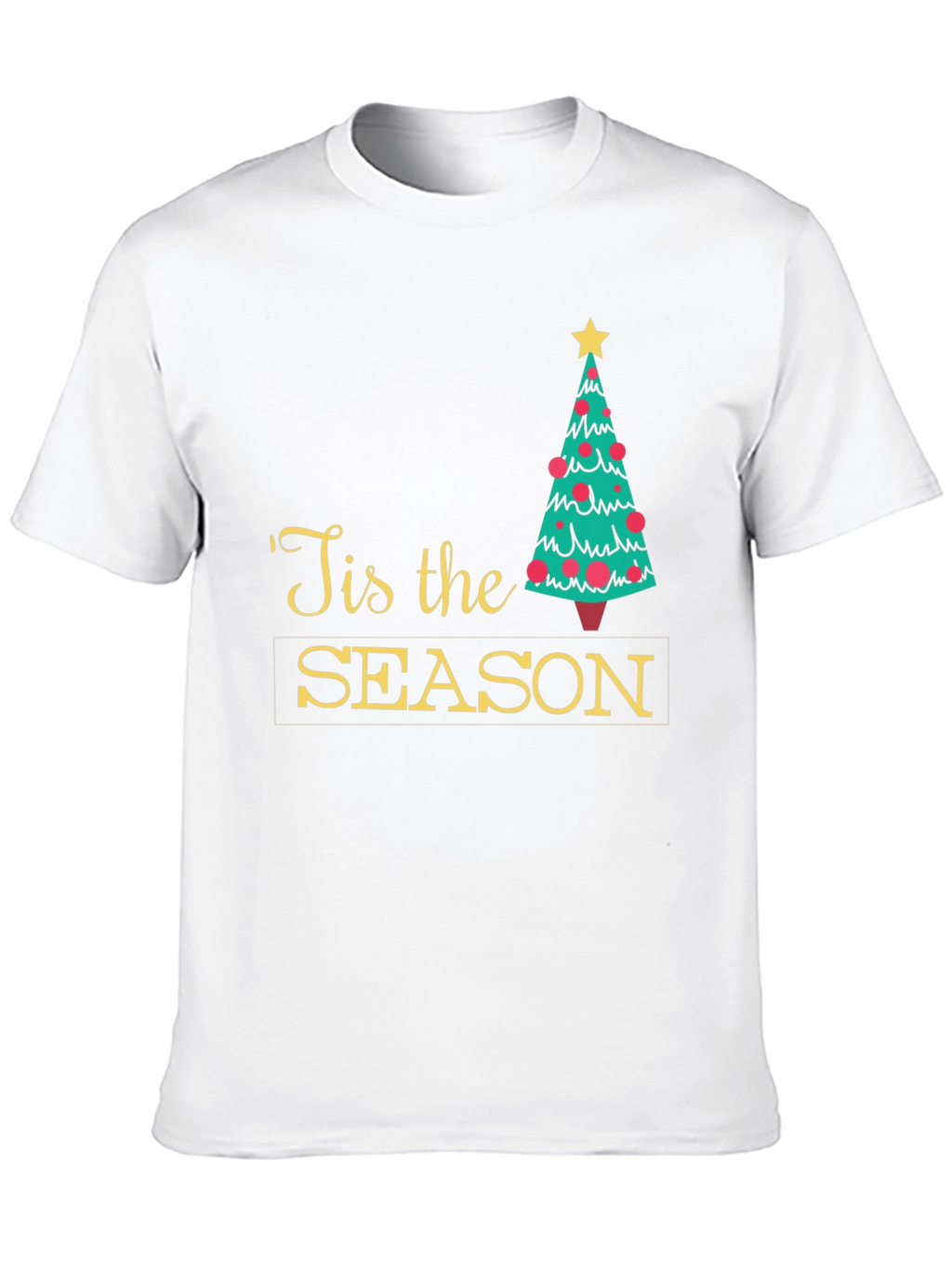 Tis the Season Christmas Tree Holiday T-Shirt