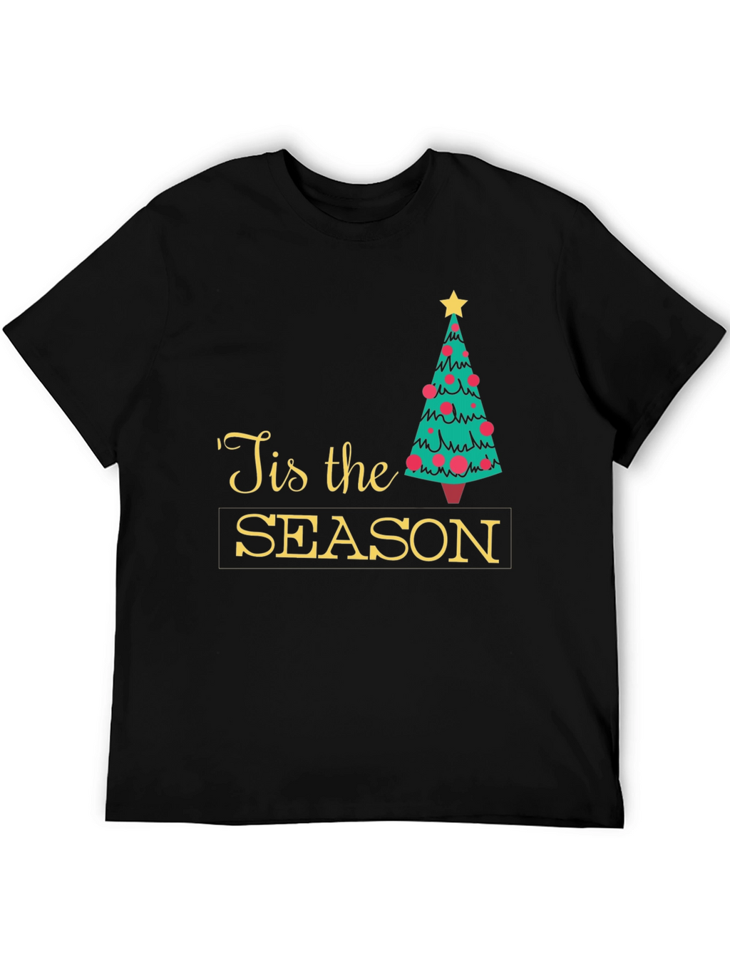 Tis the Season Christmas Tree Holiday T-Shirt
