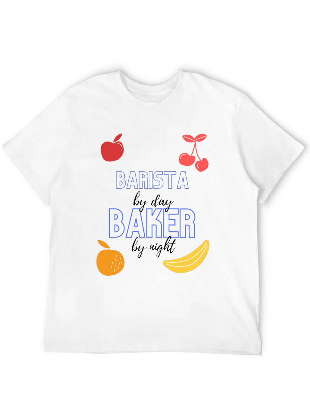 Barista by Day Baker by Night Graphic Tee