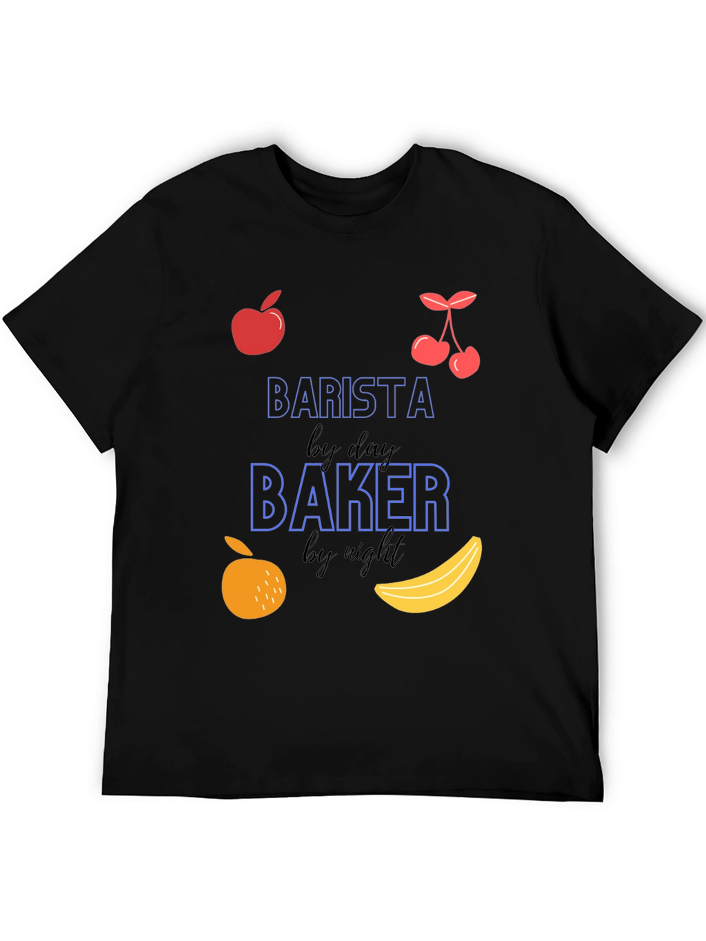 Barista by Day Baker by Night Graphic Tee