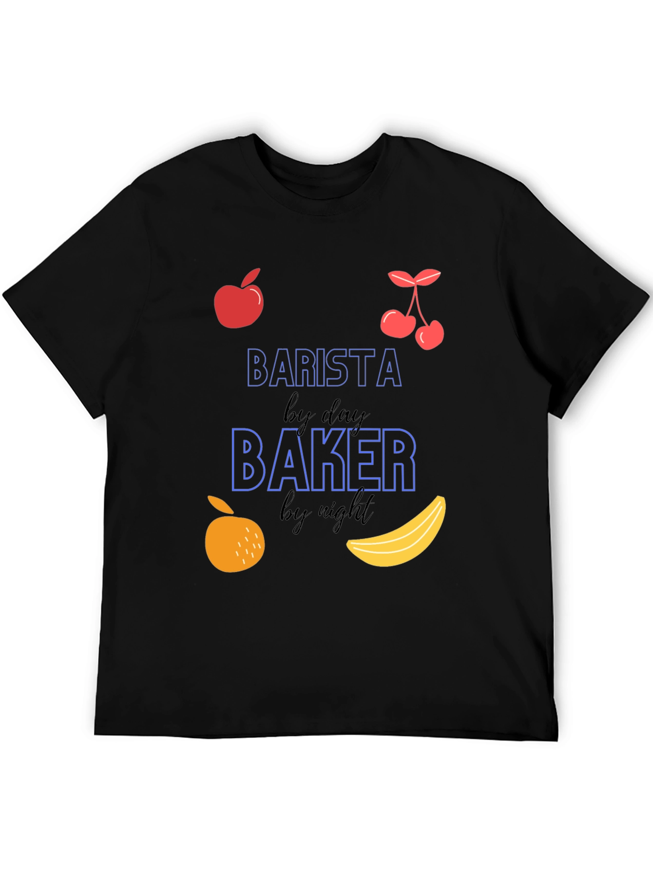 Barista by Day Baker by Night Graphic Tee