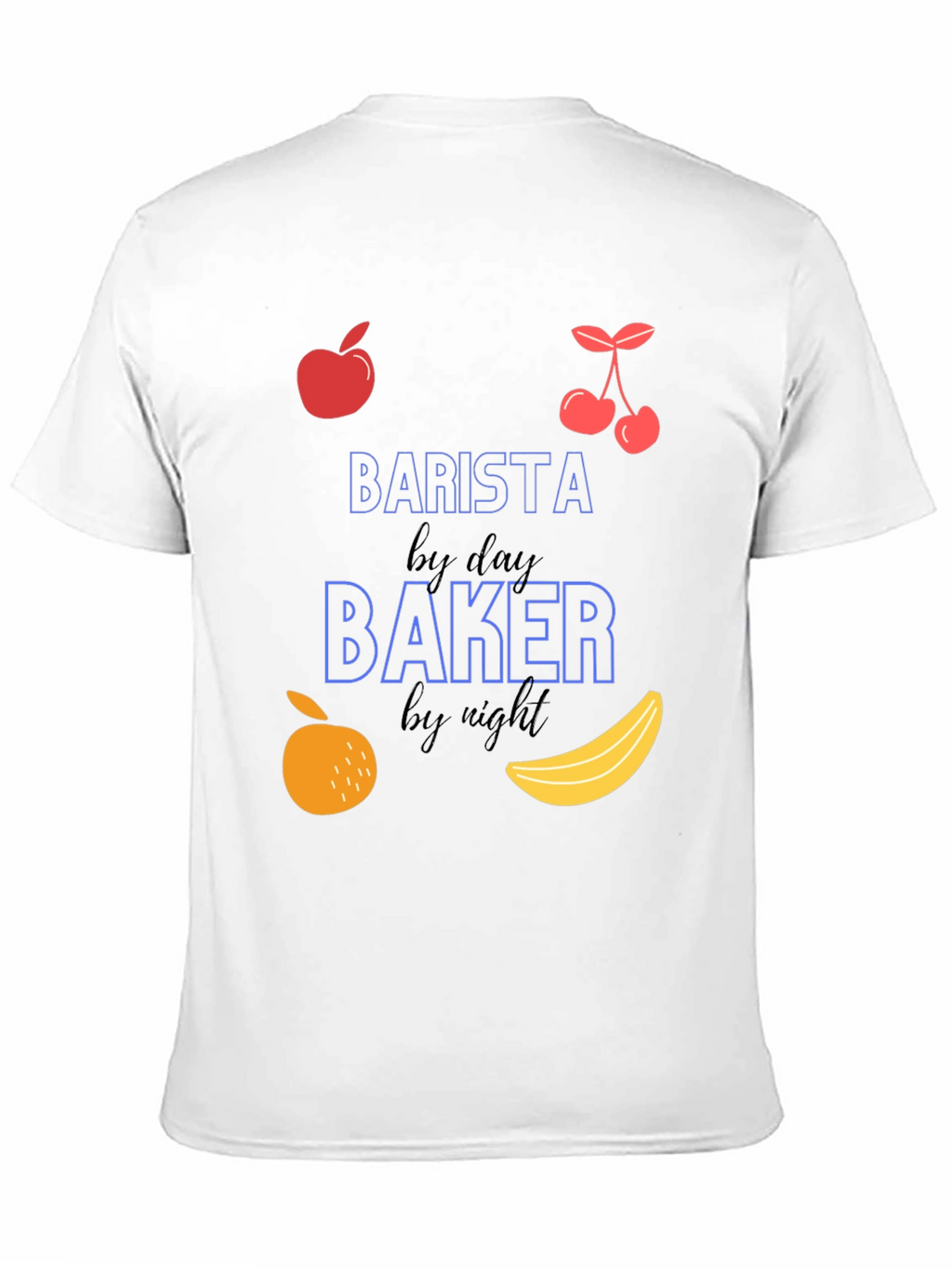 Barista by Day Baker by Night Graphic Tee