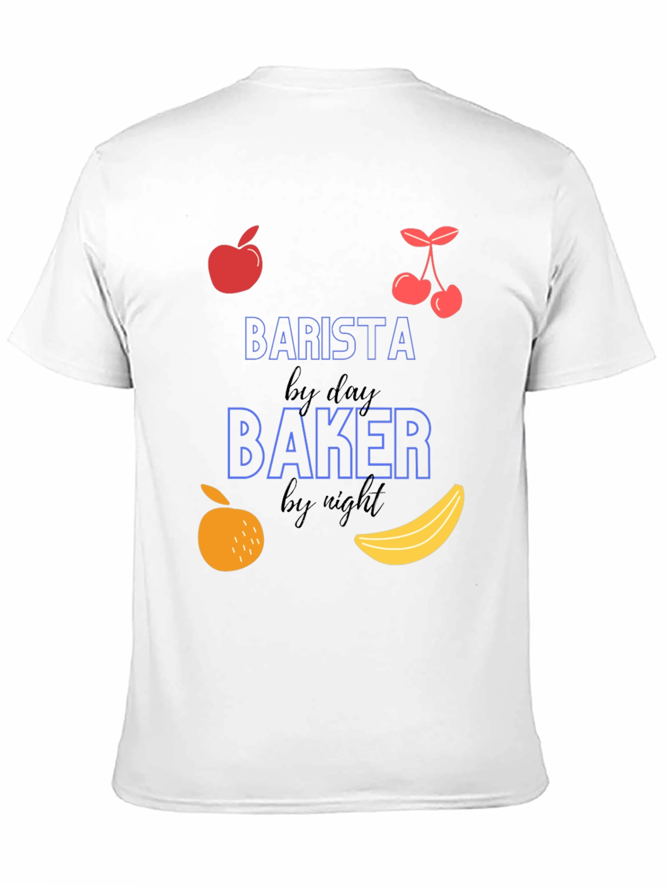 Barista by Day Baker by Night Graphic Tee