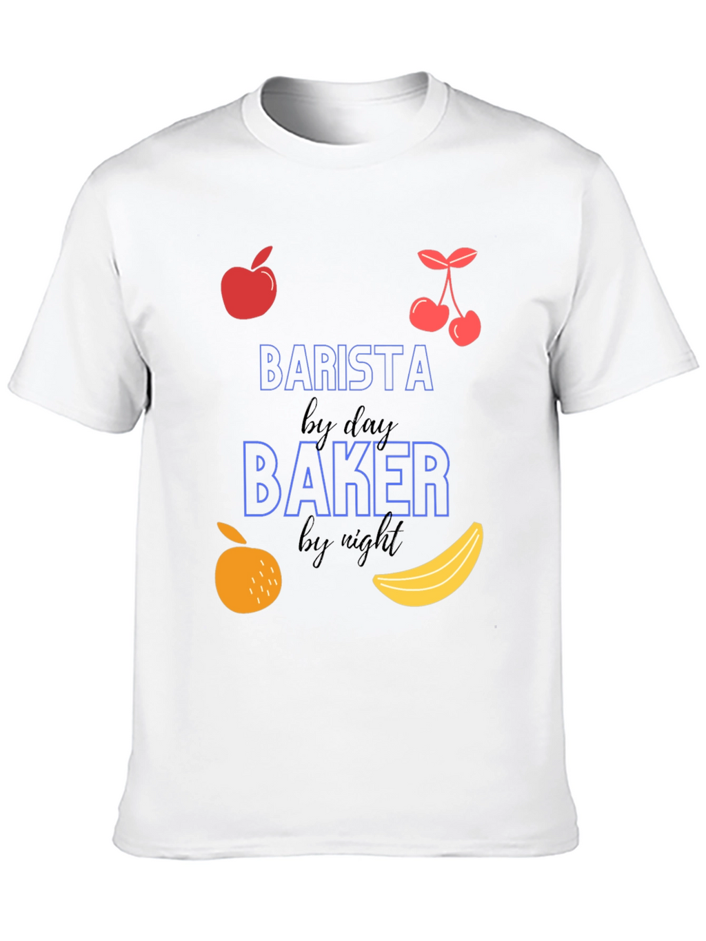 Barista by Day Baker by Night Graphic Tee