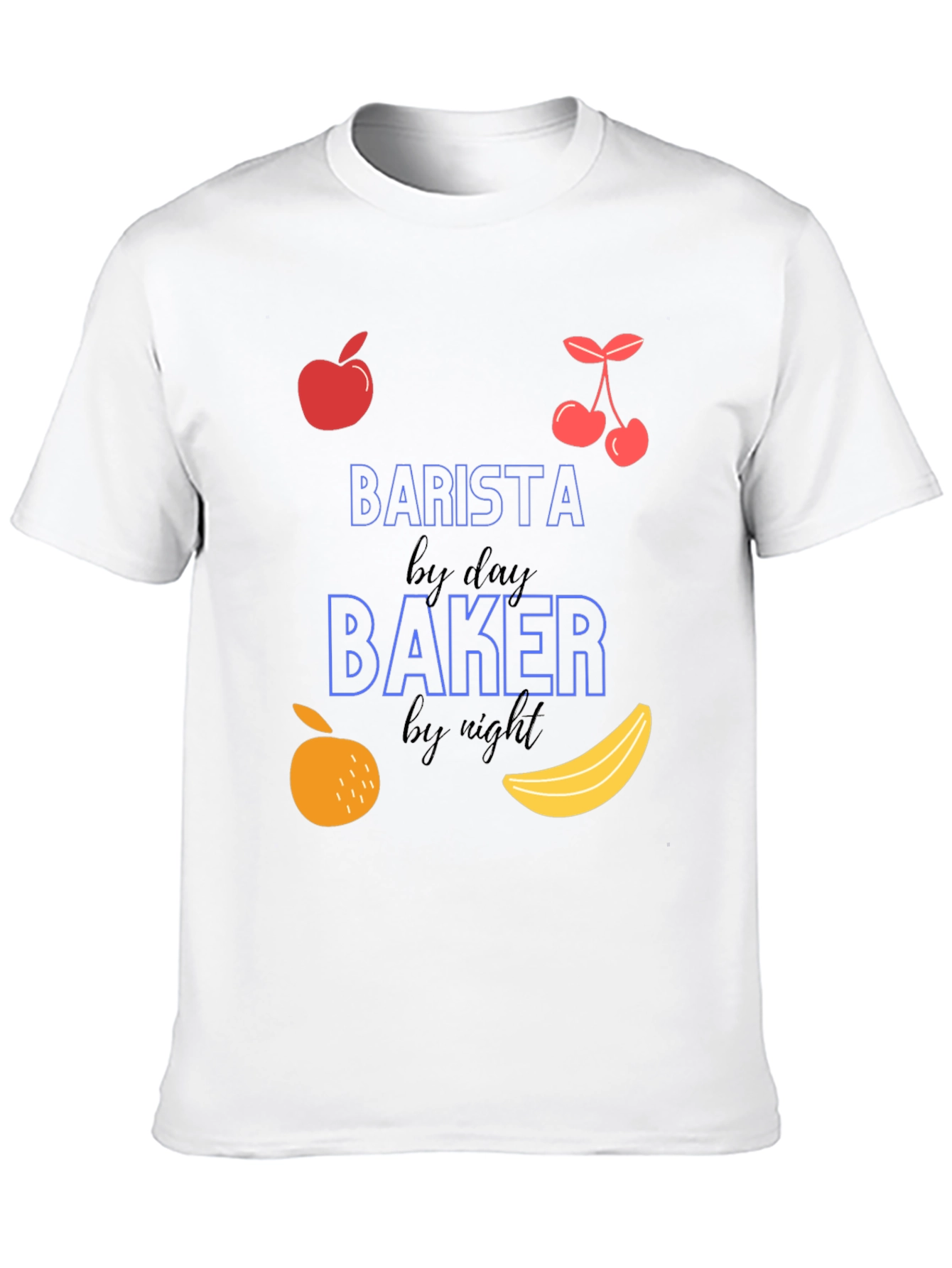 Barista by Day Baker by Night Graphic Tee