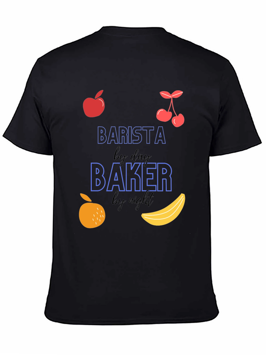 Barista by Day Baker by Night Graphic Tee