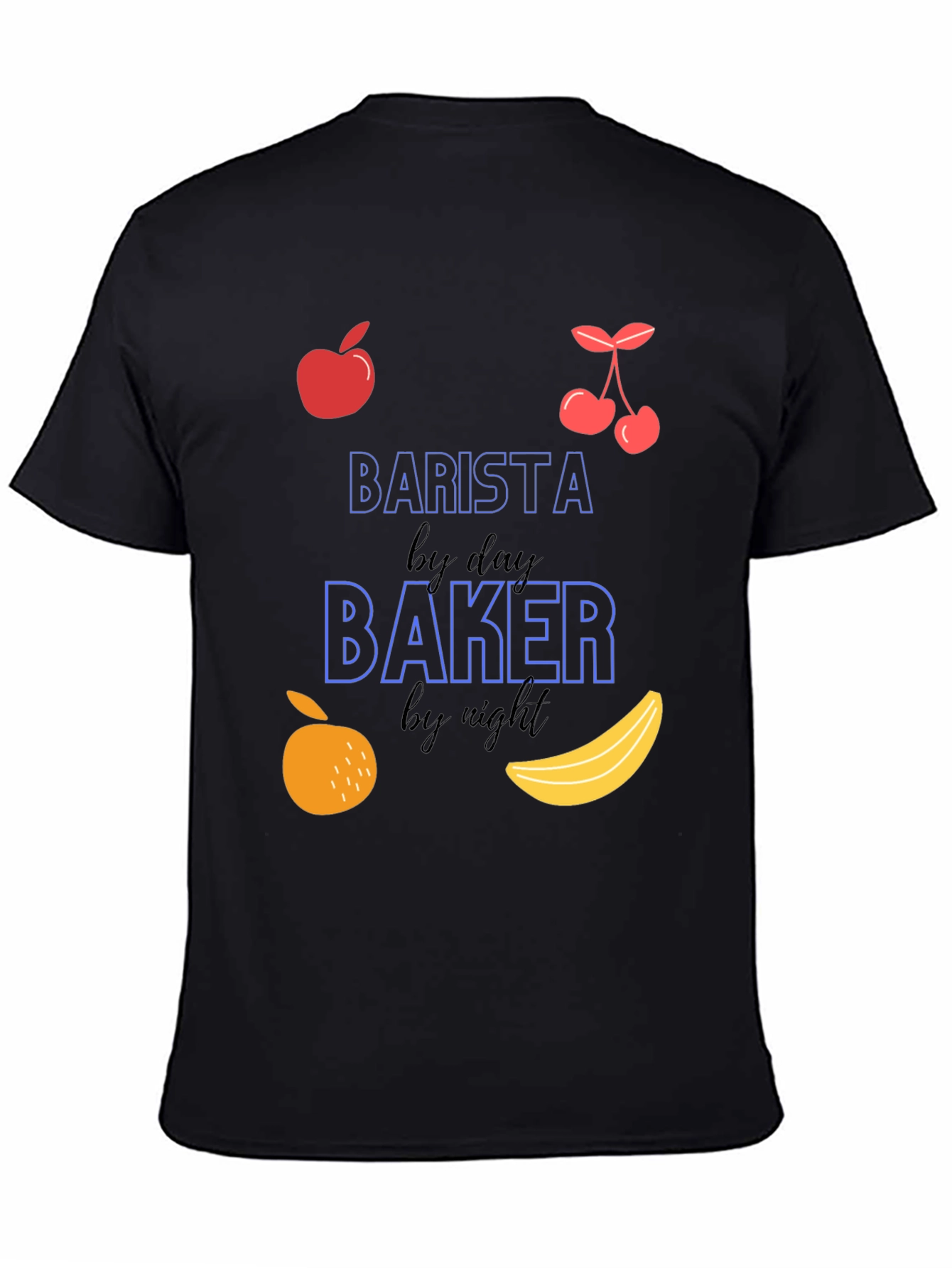 Barista by Day Baker by Night Graphic Tee