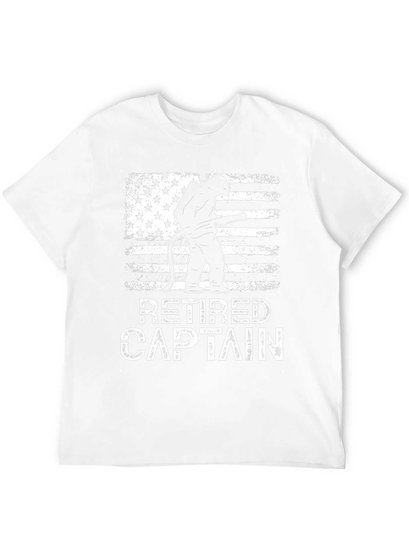 Retired Captain Firefighter T-Shirt