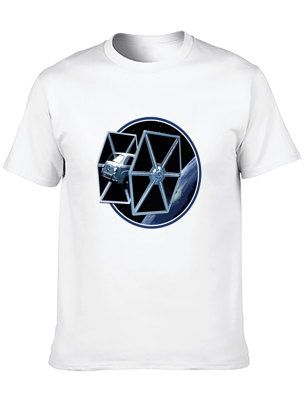 Star Car Black T-Shirt