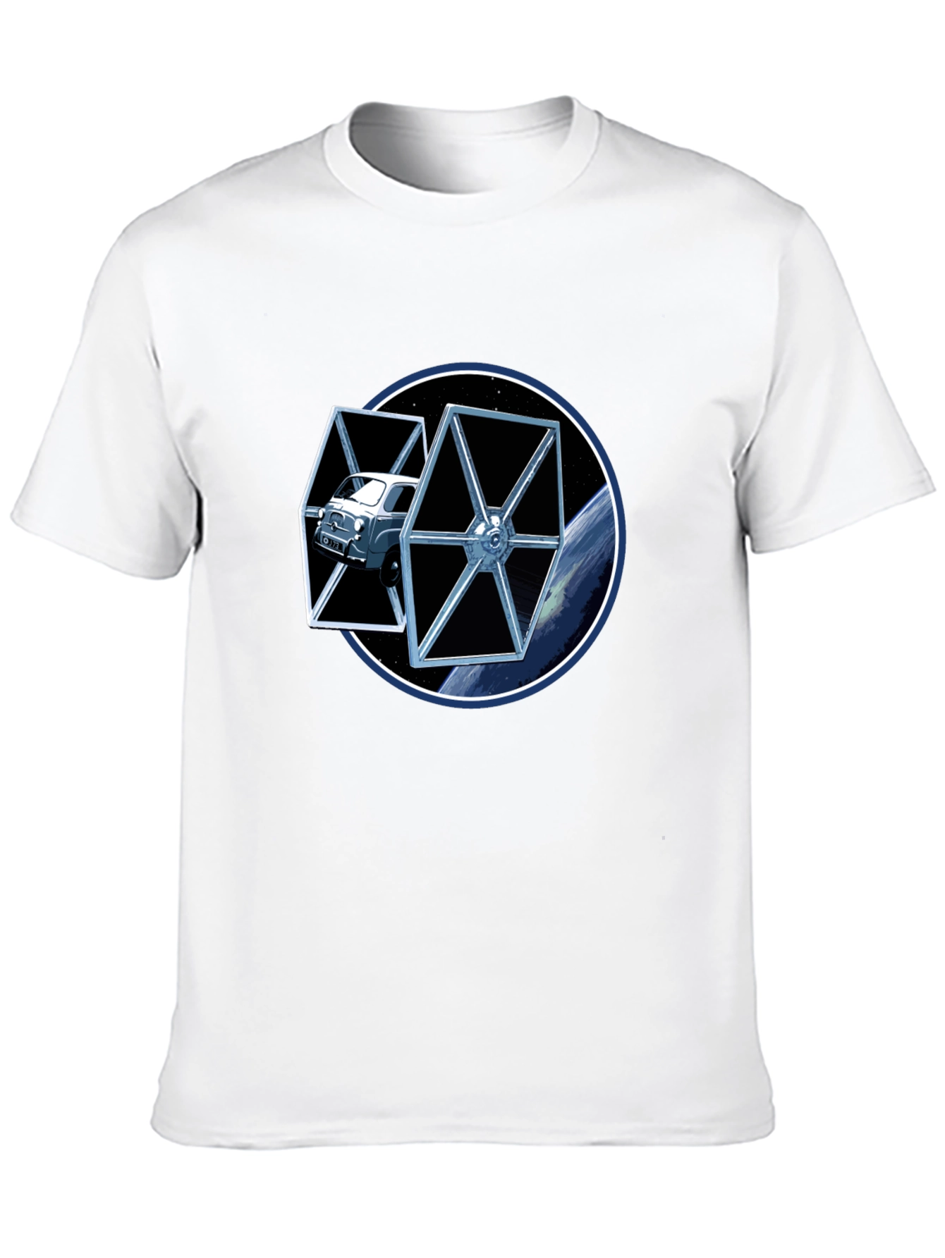 Star Car Black T-Shirt