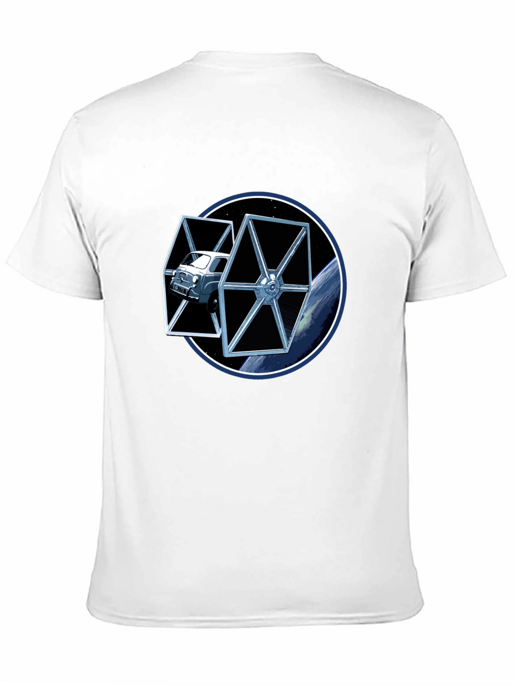 Star Car Black T-Shirt
