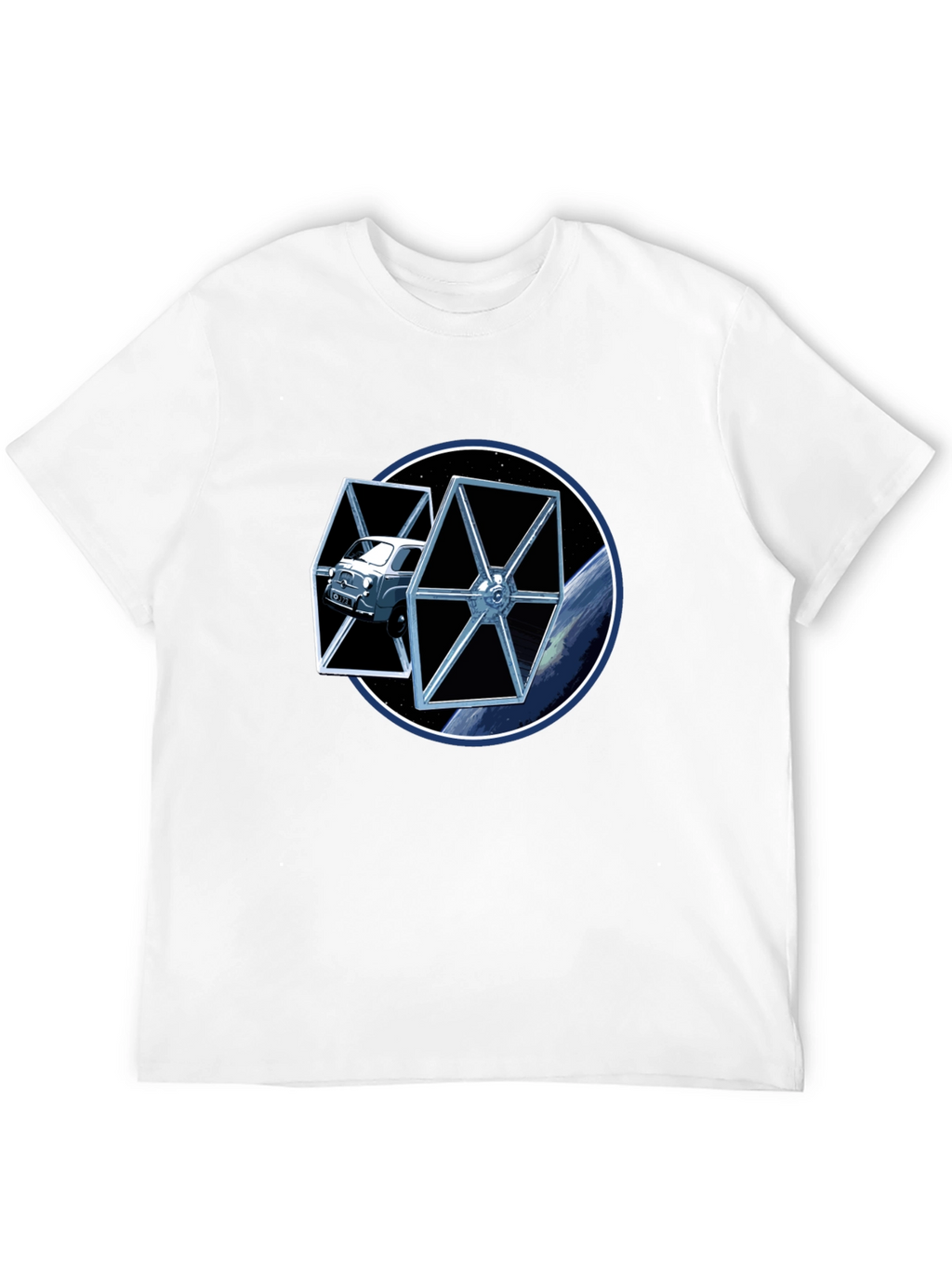 Star Car Black T-Shirt