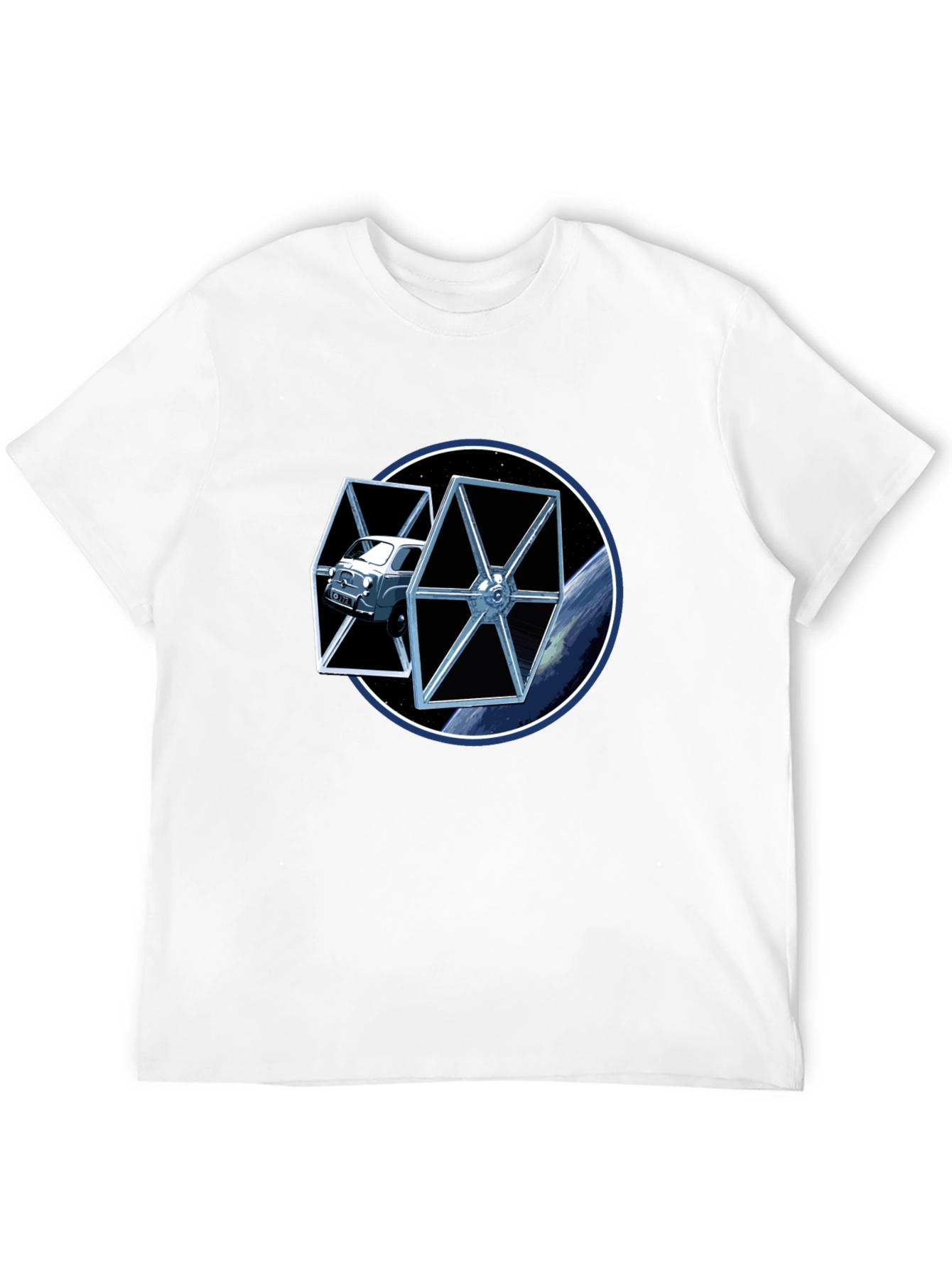 Star Car Black T-Shirt