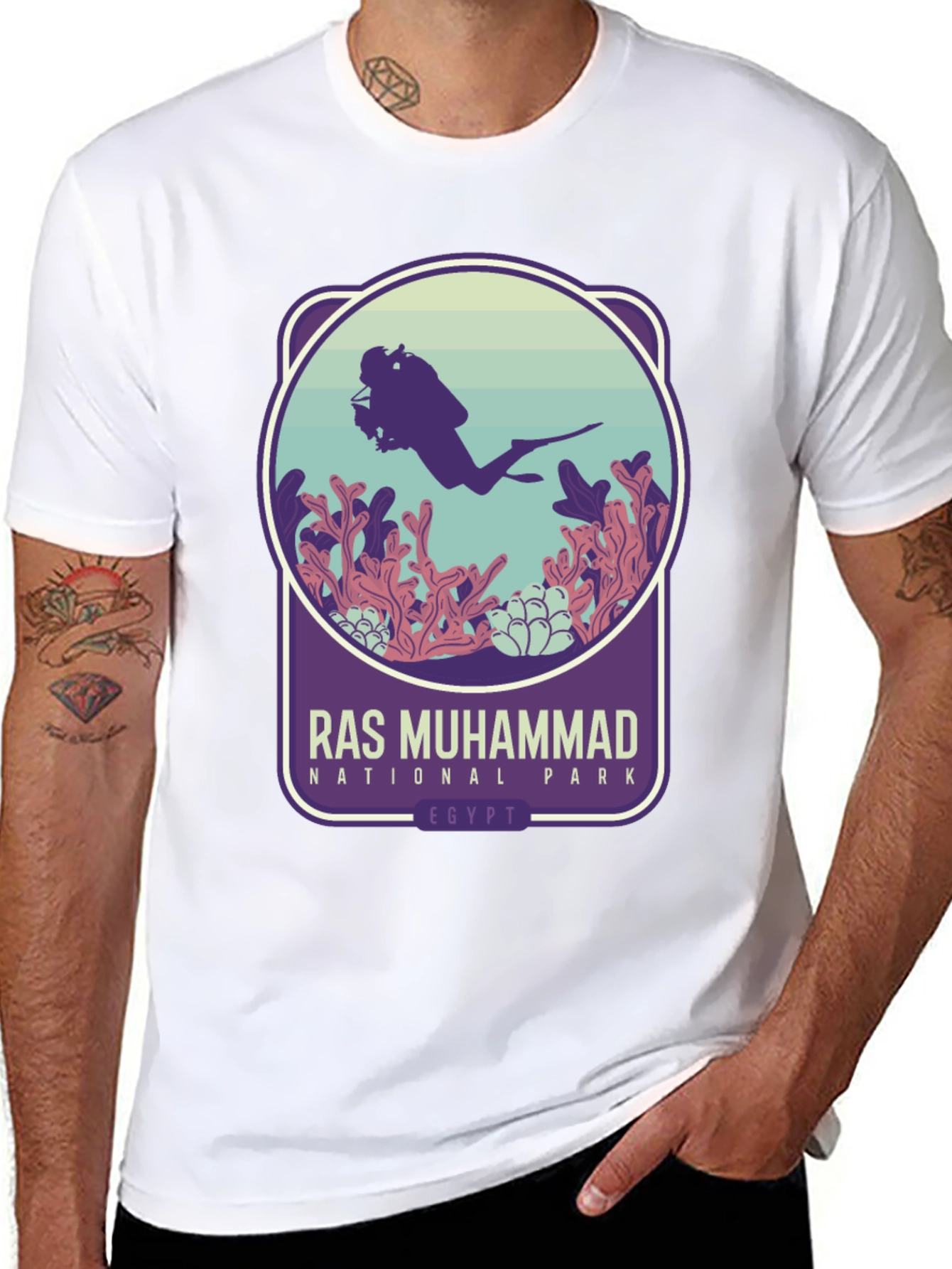 Ras Muhammad National Park Diver T-Shirt