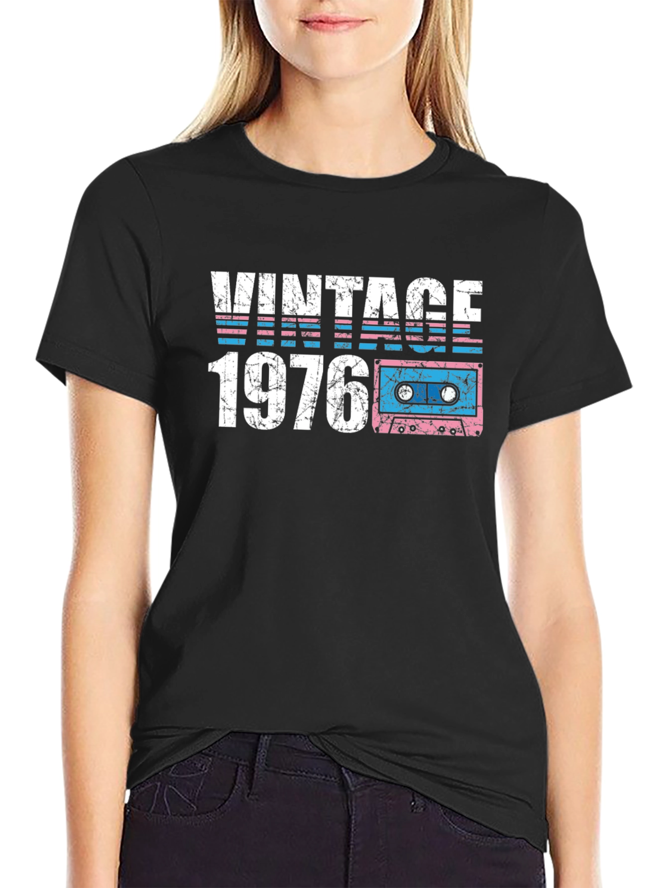 Vintage 1976 Cassette T-Shirt