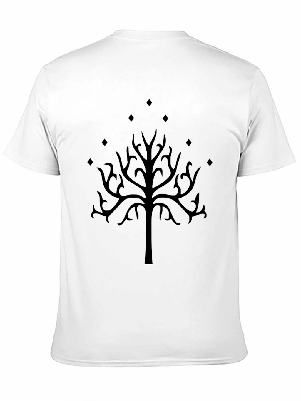 Tree of Gondor Black T-Shirt