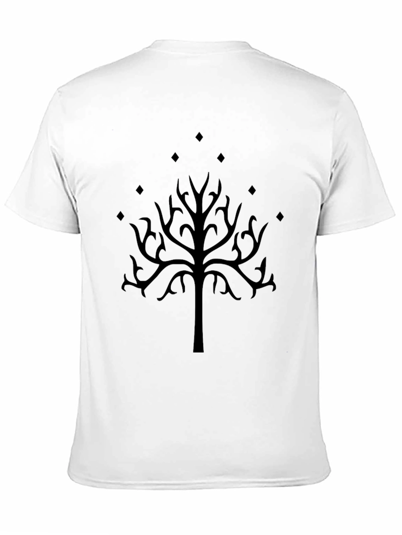 Tree of Gondor Black T-Shirt