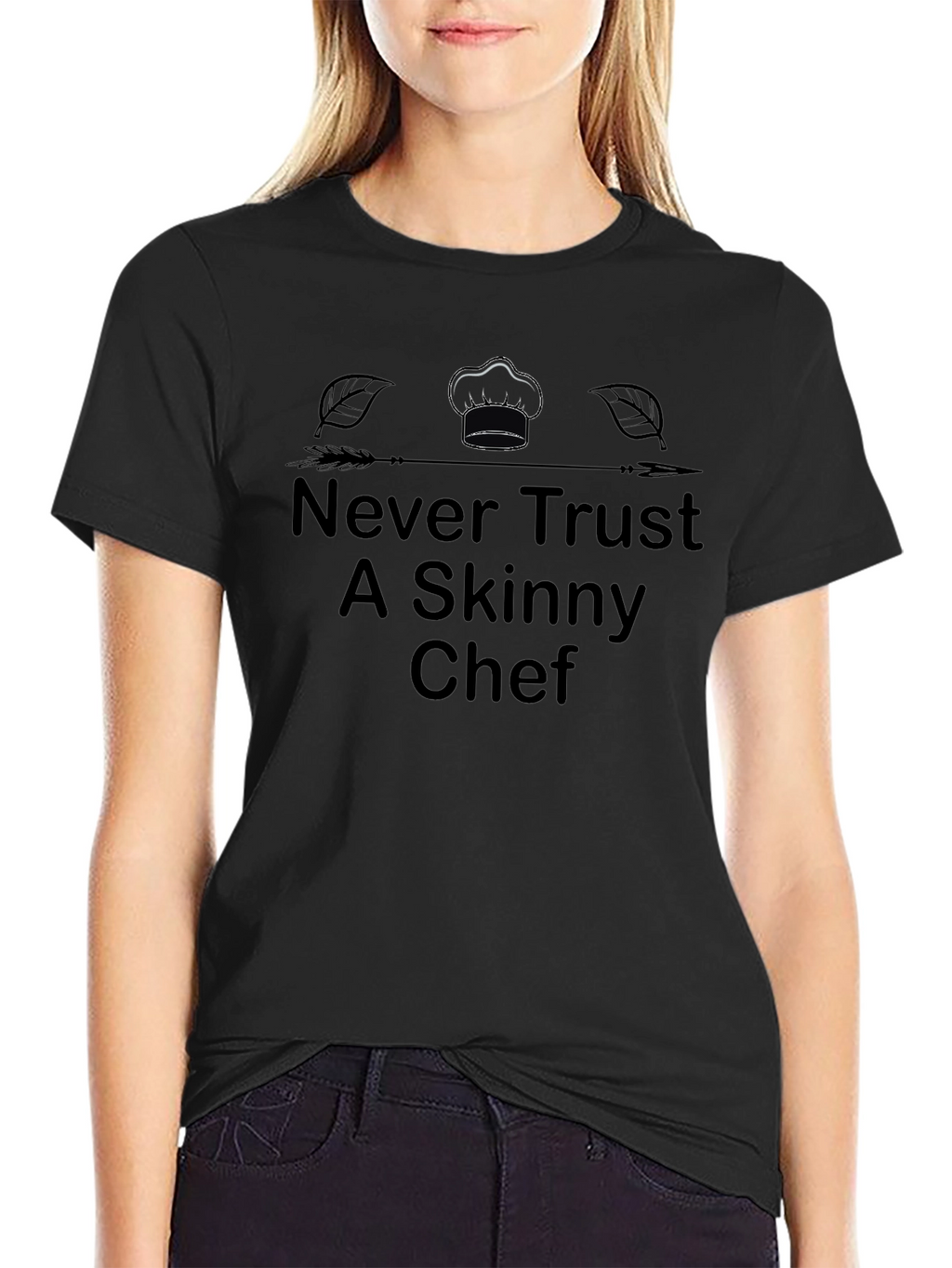 Never Trust a Skinny Chef Graphic Tee
