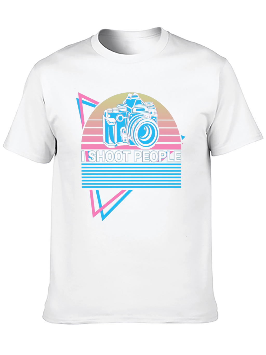 I Shoot People Camera Graphic T-Shirt