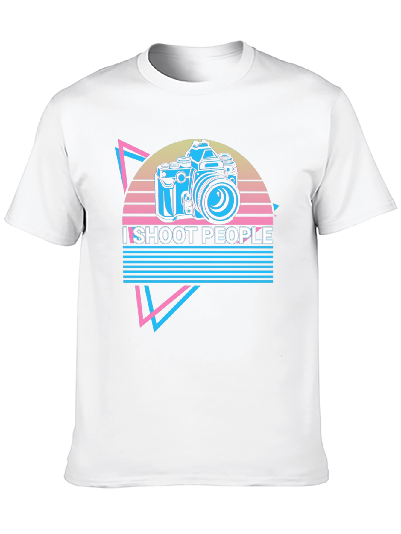 I Shoot People Camera Graphic T-Shirt