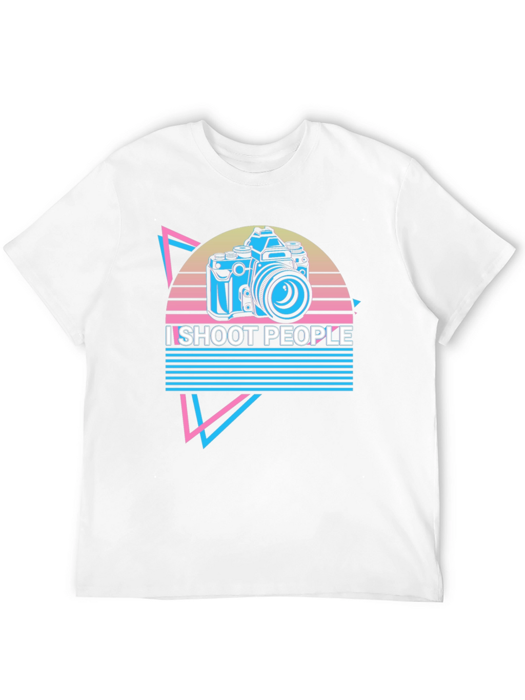 I Shoot People Camera Graphic T-Shirt