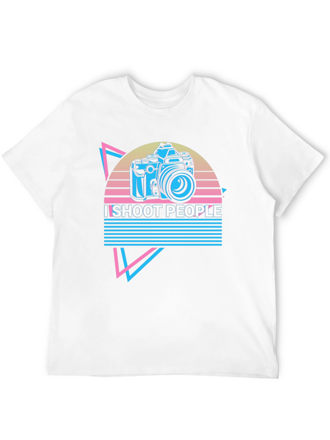 I Shoot People Camera Graphic T-Shirt