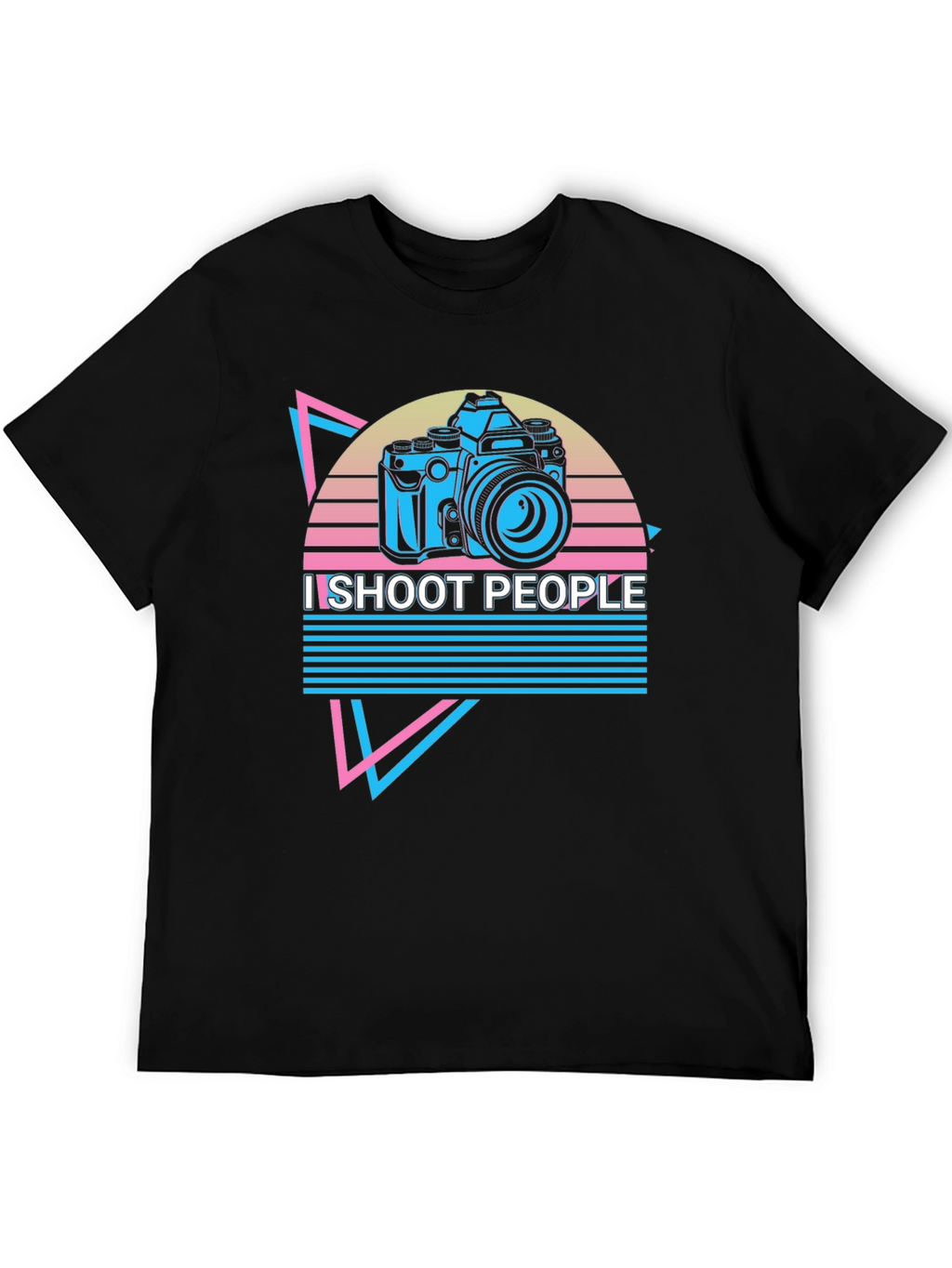 I Shoot People Camera Graphic T-Shirt