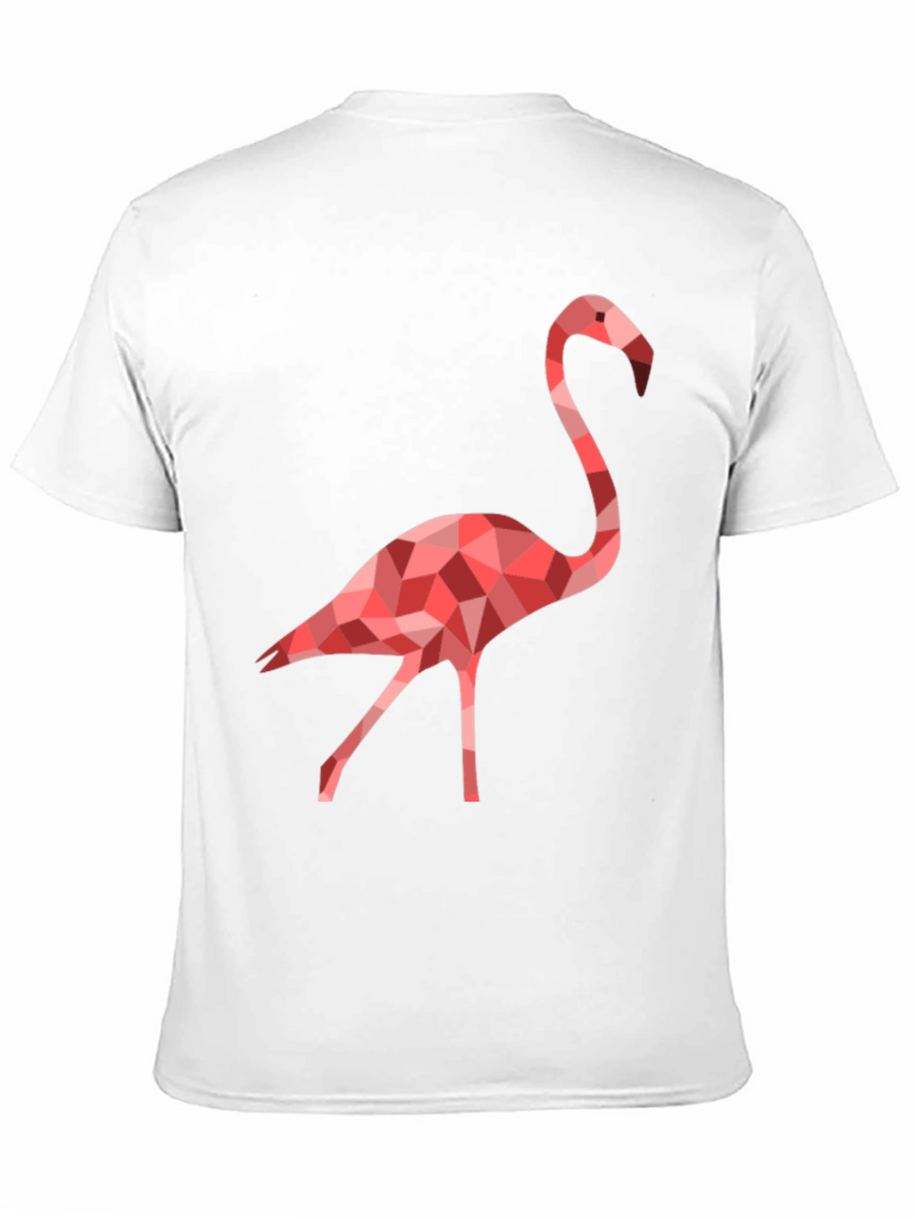 Geometric Flamingo Graphic T-Shirt