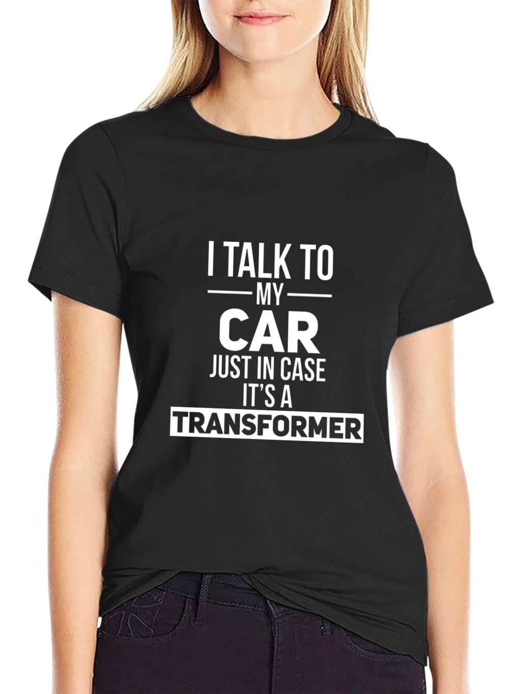 I Talk To My Car Transformer T-Shirt