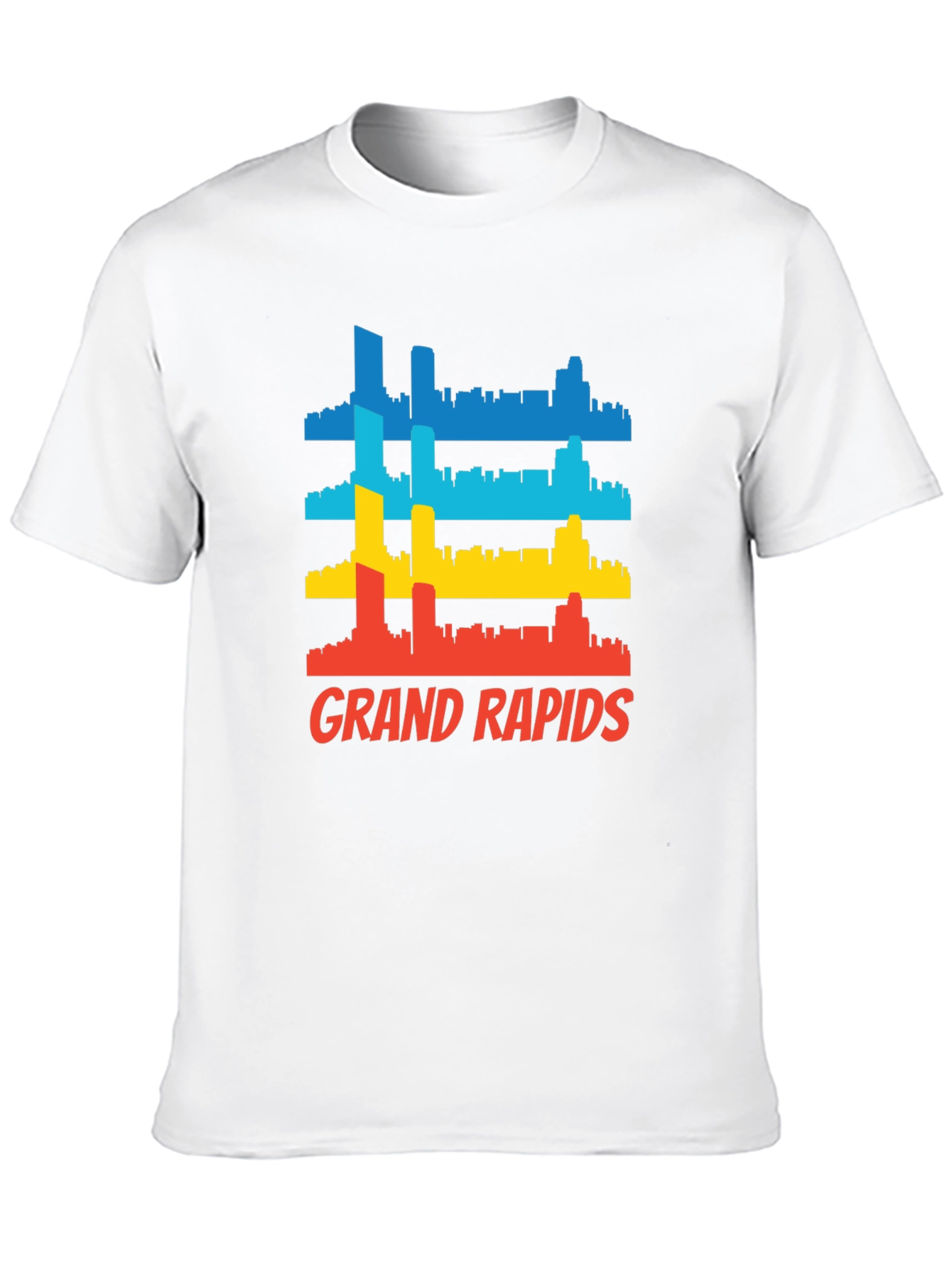 Grand Rapids Cityscape Graphic T-Shirt