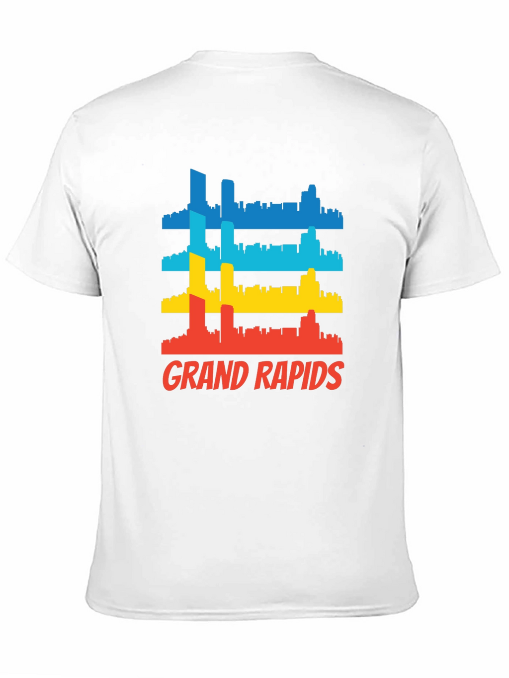 Grand Rapids Cityscape Graphic T-Shirt