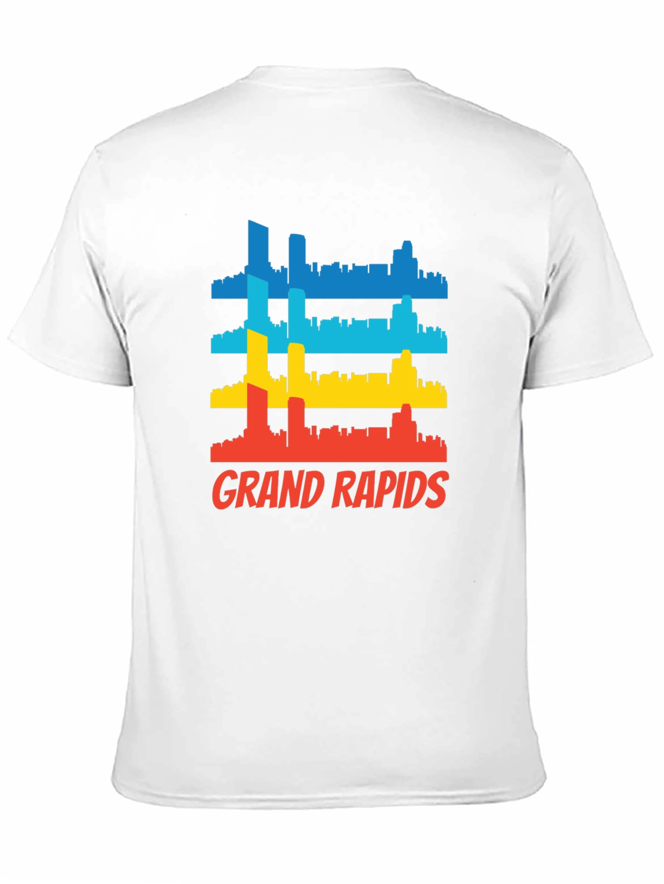 Grand Rapids Cityscape Graphic T-Shirt