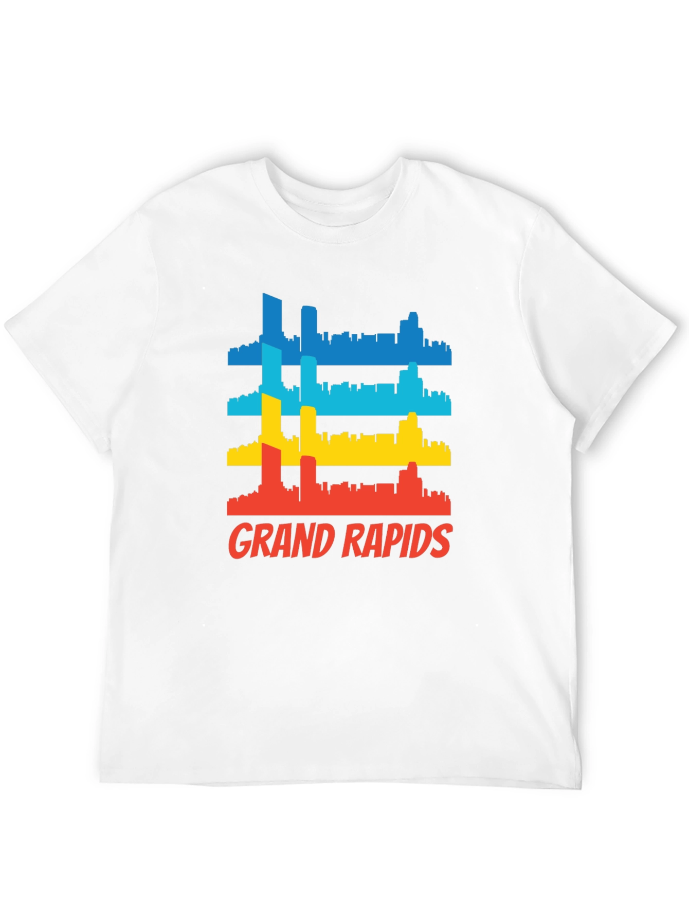 Grand Rapids Cityscape Graphic T-Shirt