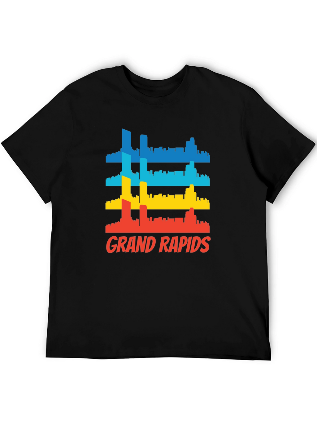 Grand Rapids Cityscape Graphic T-Shirt