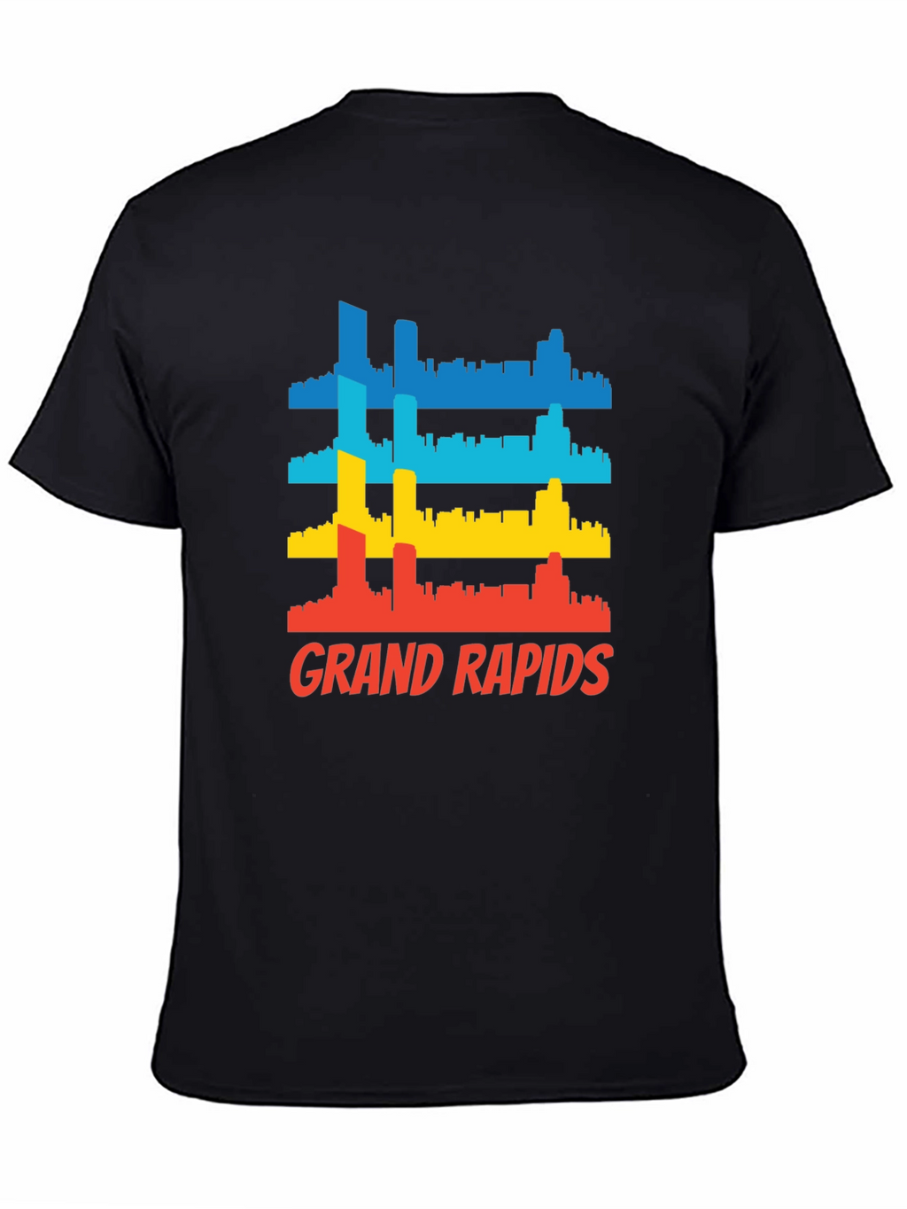 Grand Rapids Cityscape Graphic T-Shirt