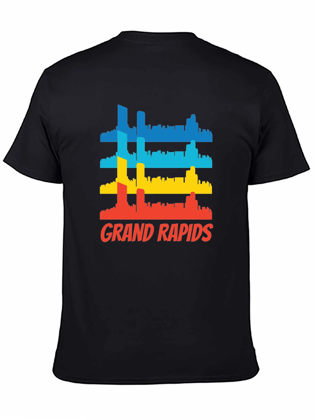 Grand Rapids Cityscape Graphic T-Shirt