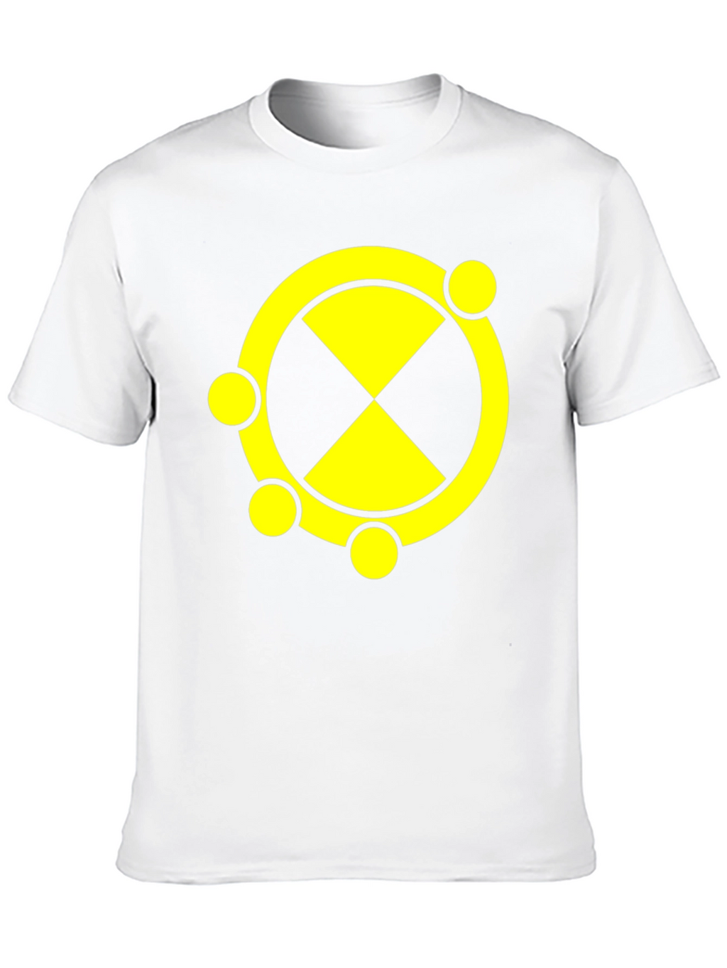 Symbol T-Shirt Black Cotton Blend Graphic Tee