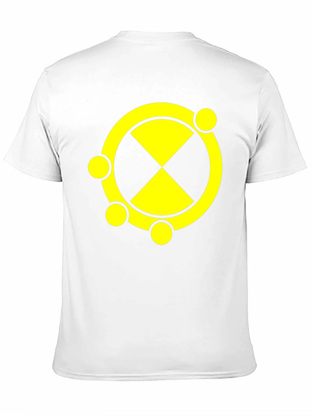 Symbol T-Shirt Black Cotton Blend Graphic Tee