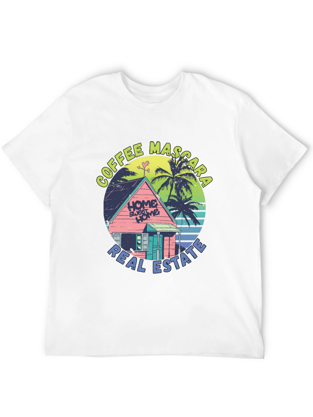 Coffee Mascara Real Estate T-Shirt