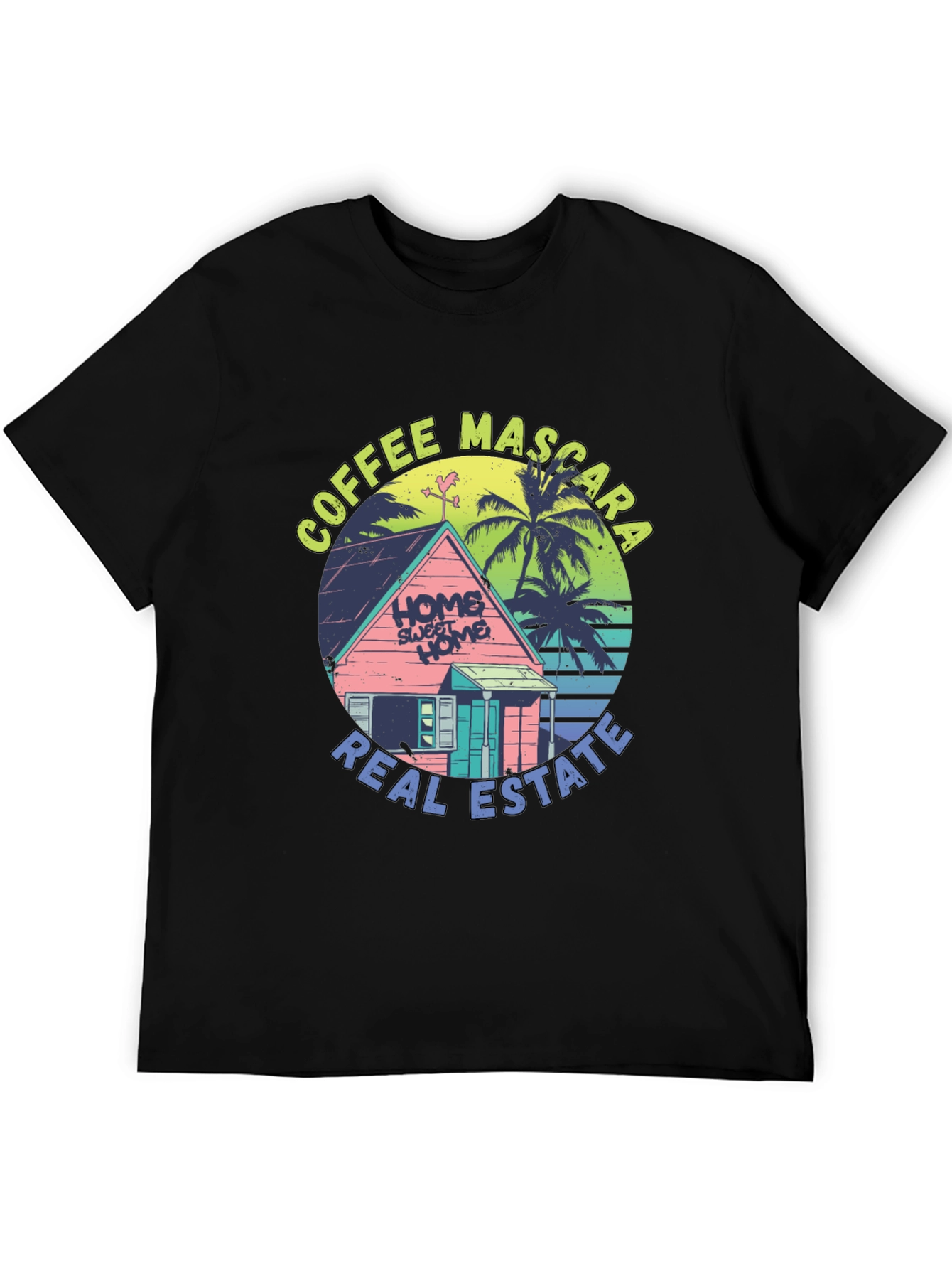 Coffee Mascara Real Estate T-Shirt
