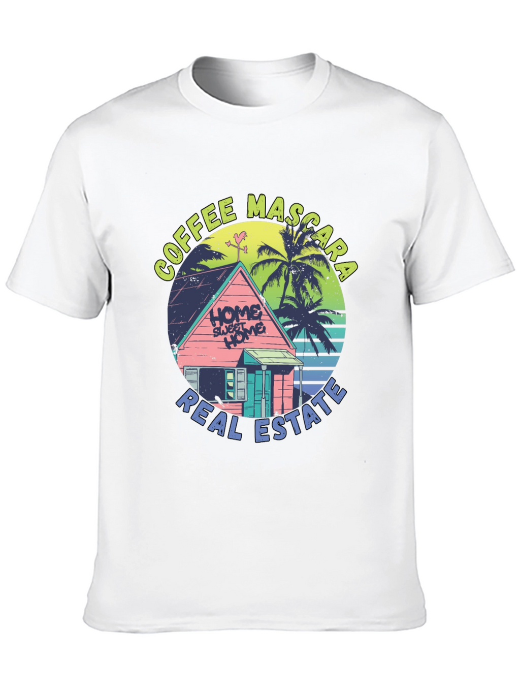 Coffee Mascara Real Estate T-Shirt