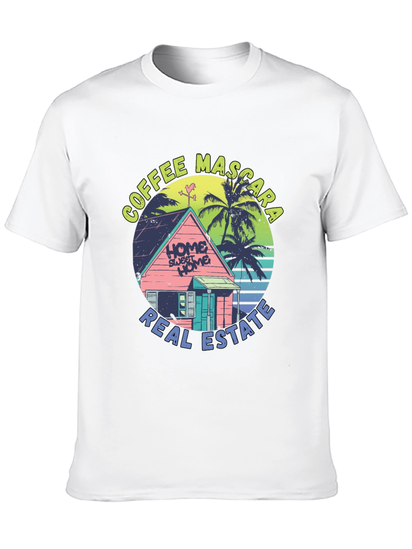 Coffee Mascara Real Estate T-Shirt