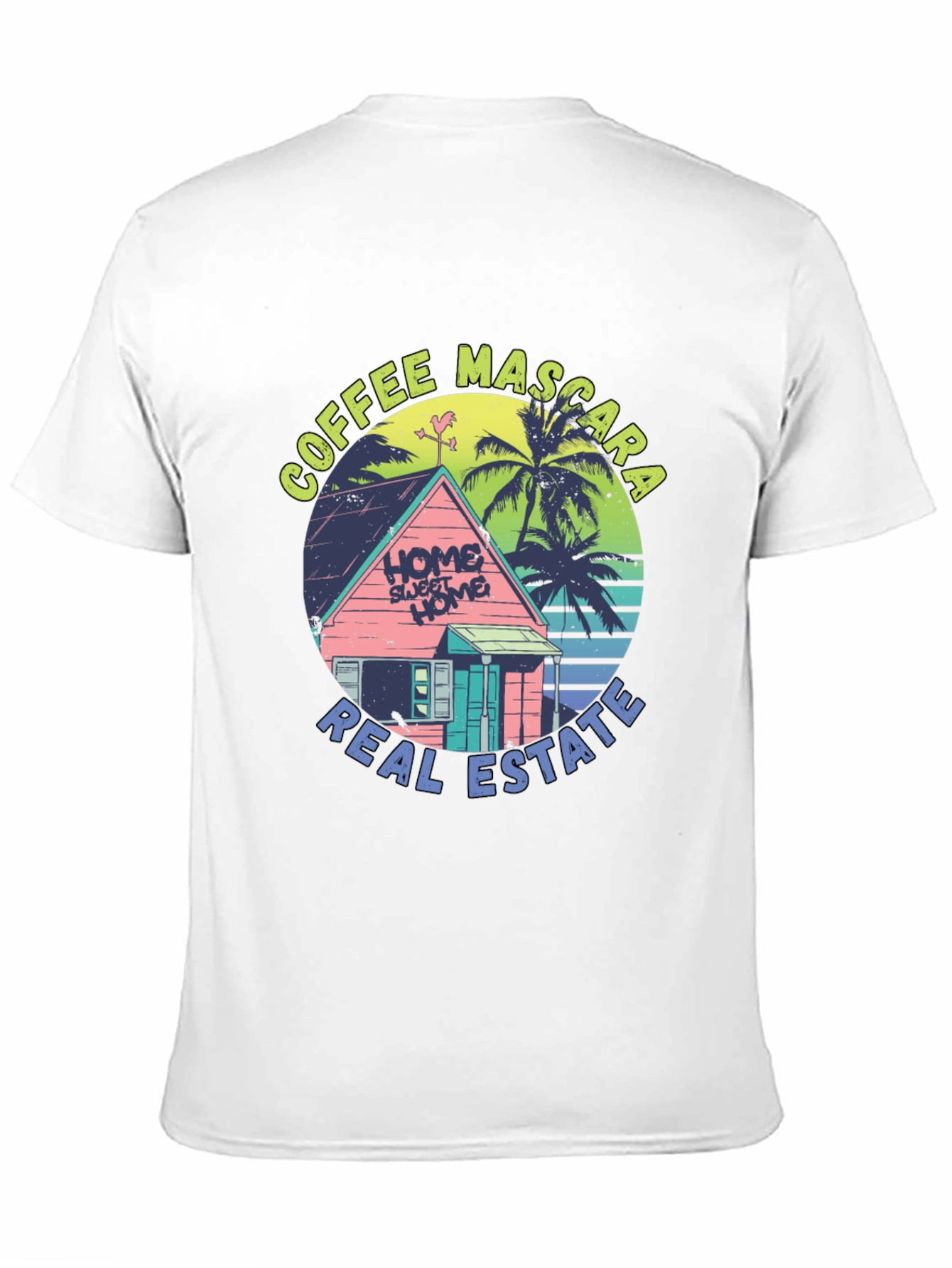 Coffee Mascara Real Estate T-Shirt